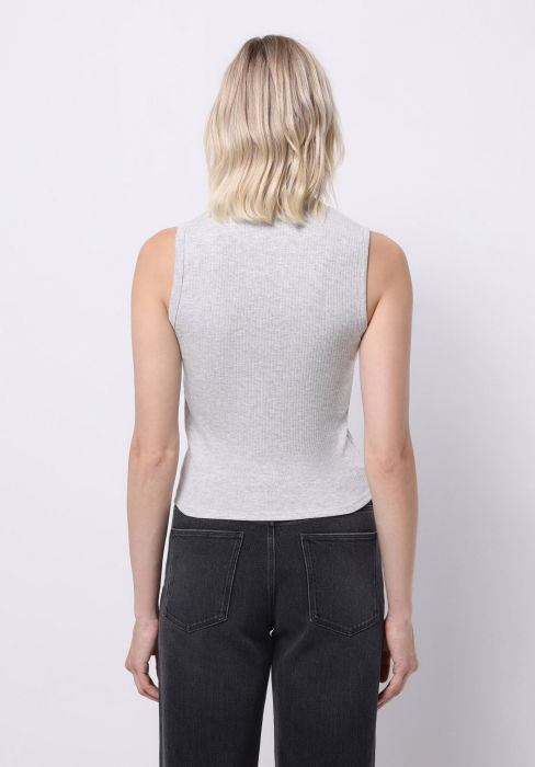 COLIN'S Top Gri Deschis Slim Femei [2]