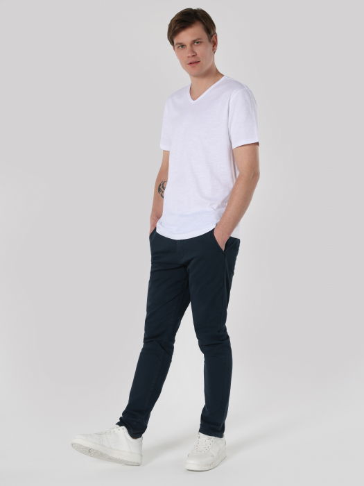 COLIN'S Мужская Футболка Белая Regular [3]