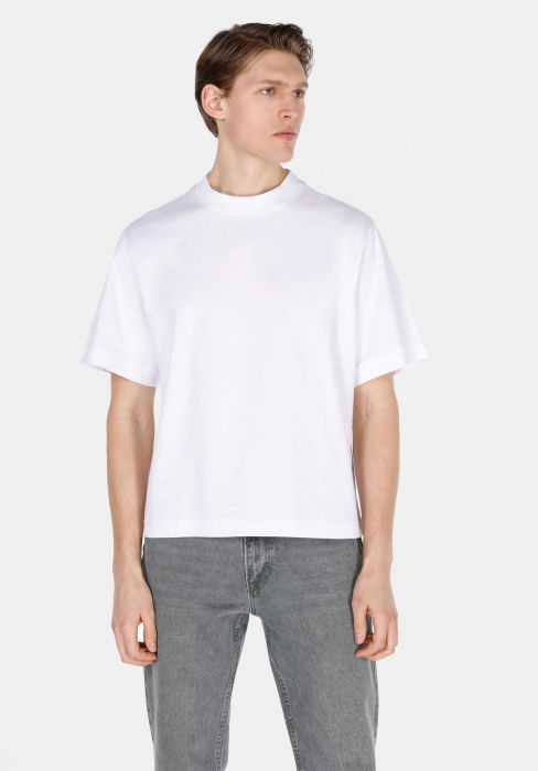 COLIN'S Tricou Alb Boxy Barbati [1]
