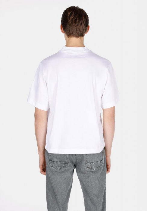COLIN'S Tricou Alb Boxy Barbati [2]