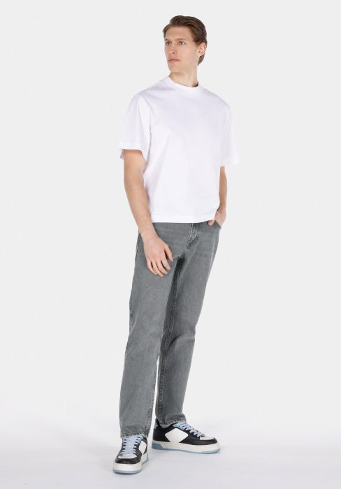 COLIN'S Tricou Alb Boxy Barbati [3]