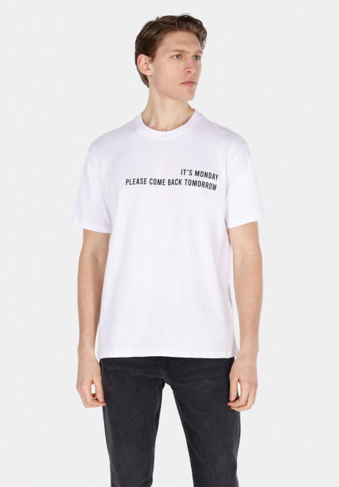 COLIN'S Tricou Alb Comfort Barbati [1]