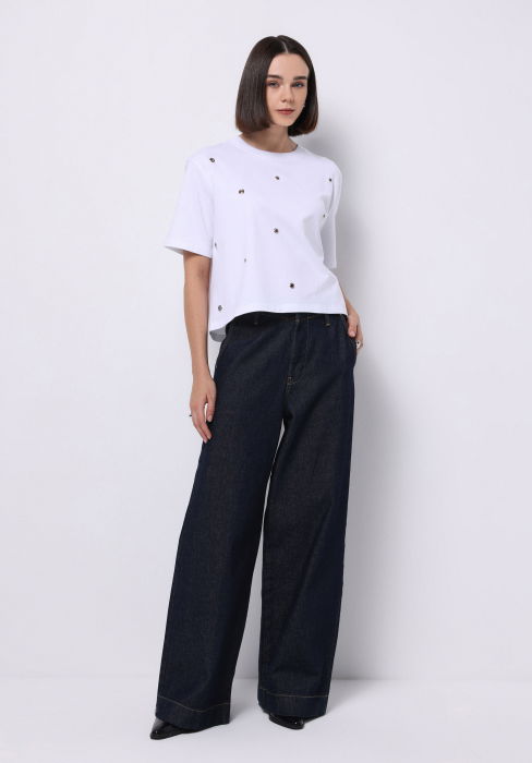 COLIN'S Tricou Alb  Femei [3]