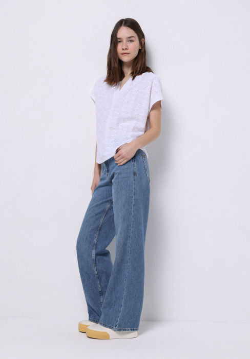 COLIN'S Женская Футболка Белая Regular - 69 Lei [3]