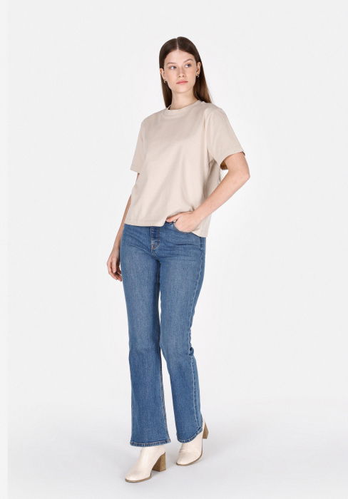 COLIN'S Женская Футболка Беживая Regular [3]