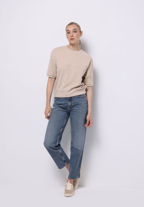 COLIN'S Tricou Bej Regular Femei [3]