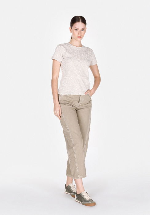 COLIN'S Женская Футболка Беживая Slim [3]