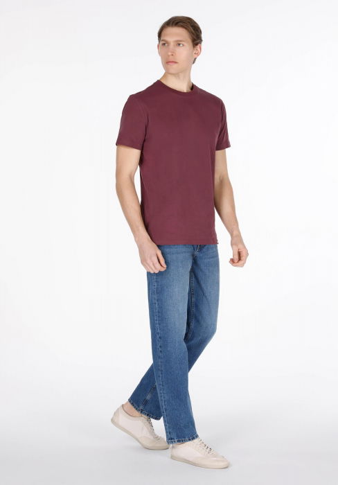 COLIN'S Мужская Футболка Вишнево-Красная Regular [3]