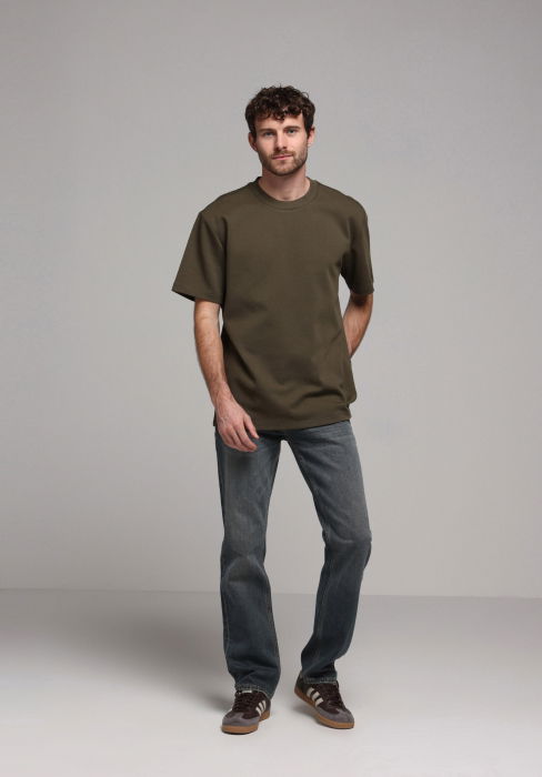 COLIN'S Мужская Футболка Хаки  [3]