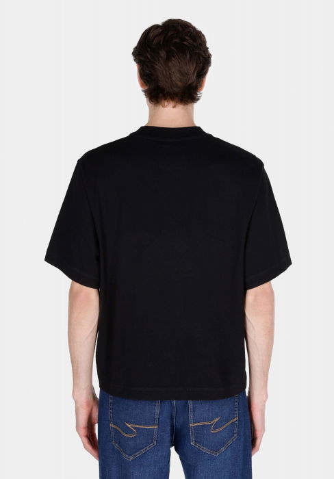 COLIN'S Tricou Negru Boxy Barbati [2]