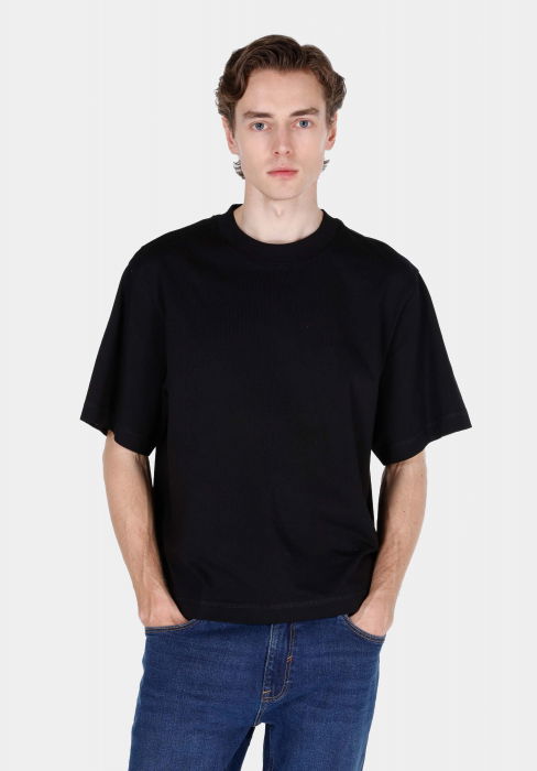 COLIN'S Tricou Negru Boxy Barbati [1]