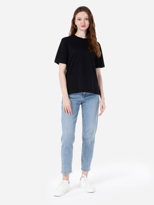 COLIN'S Женская Футболка Чёрная Regular [3]