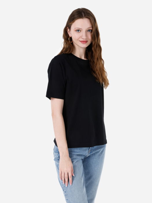COLIN'S Женская Футболка Чёрная Regular [1]
