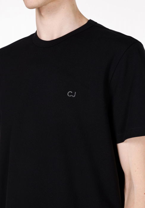 COLIN'S Мужская Футболка Чёрная Regular [4]