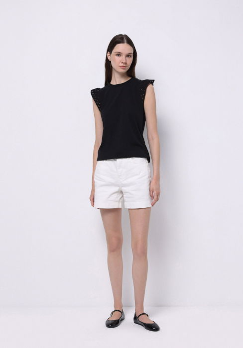 COLIN'S Женская Футболка Чёрная Regular - 69 Lei [3]