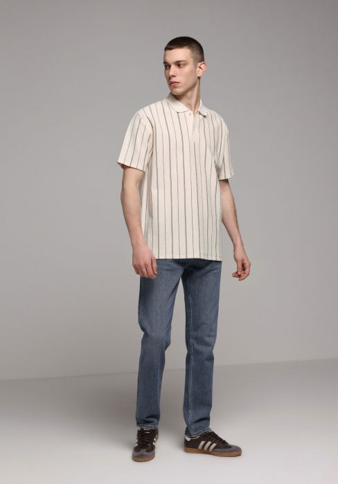 COLIN'S Tricou Polo Crem Comfort Barbati [3]