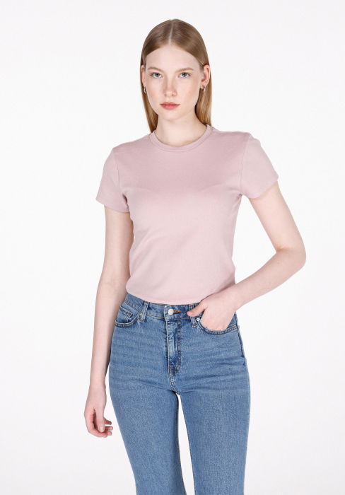 COLIN'S Женская Футболка Светло-Розовая Slim [1]