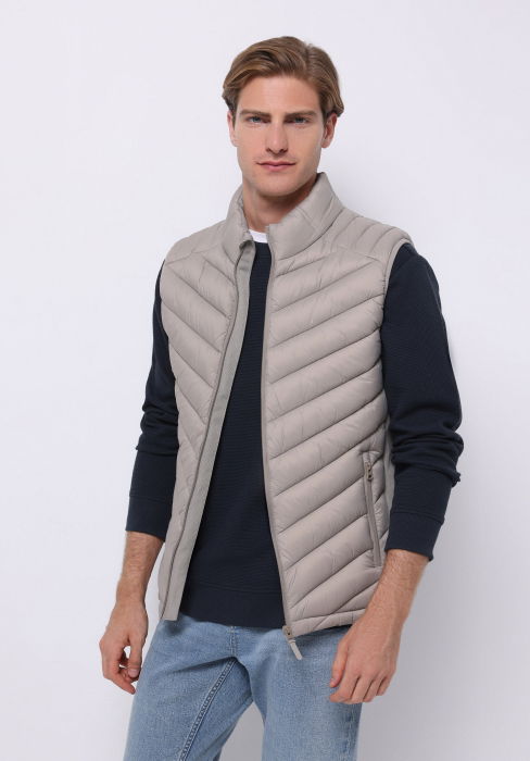 COLIN'S Жилет Bej Slim [1]