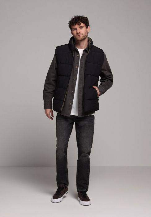 COLIN'S Мужской Жилет Чёрный  [3]