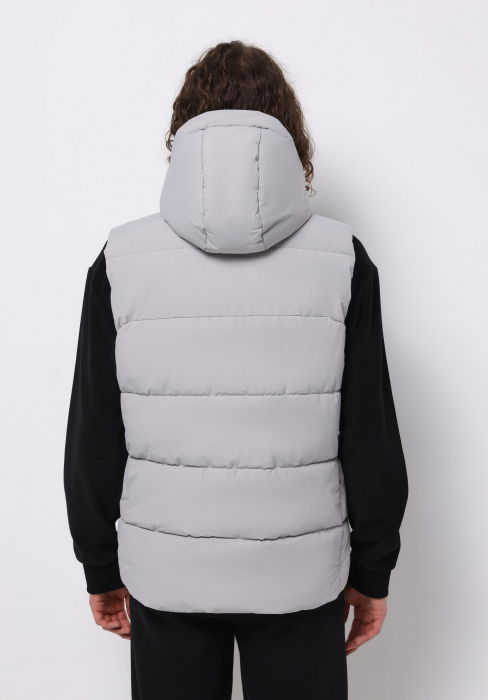 COLIN'S Vesta Gri Deschis Slim Barbati [4]