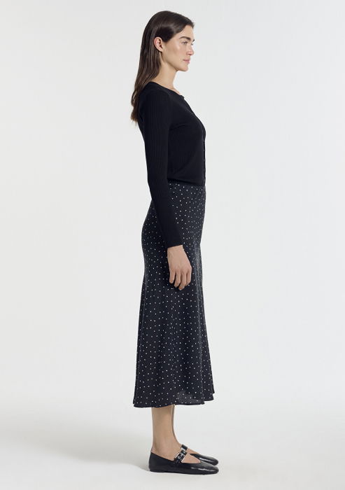 Женская Юбка Синяя Regular [6]