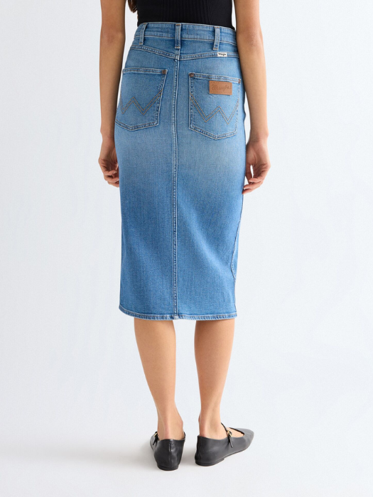 Fusta Blue Slim Femei [3]