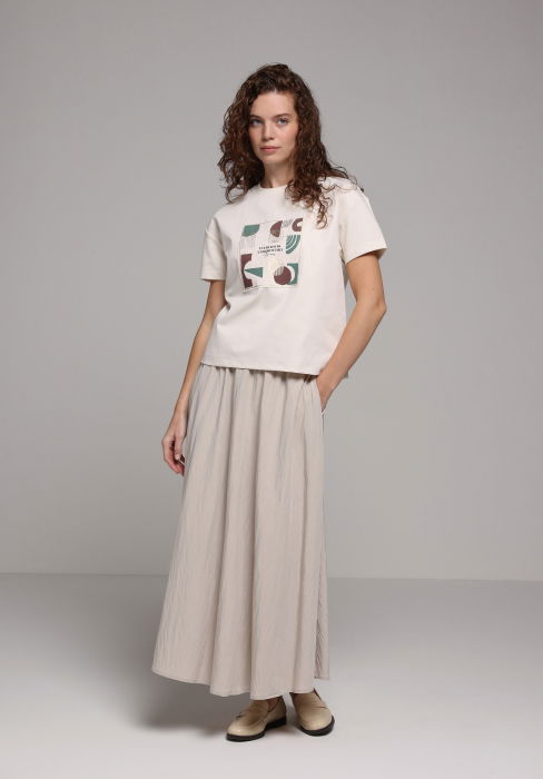 Fusta Roz Deschis Femei [2]