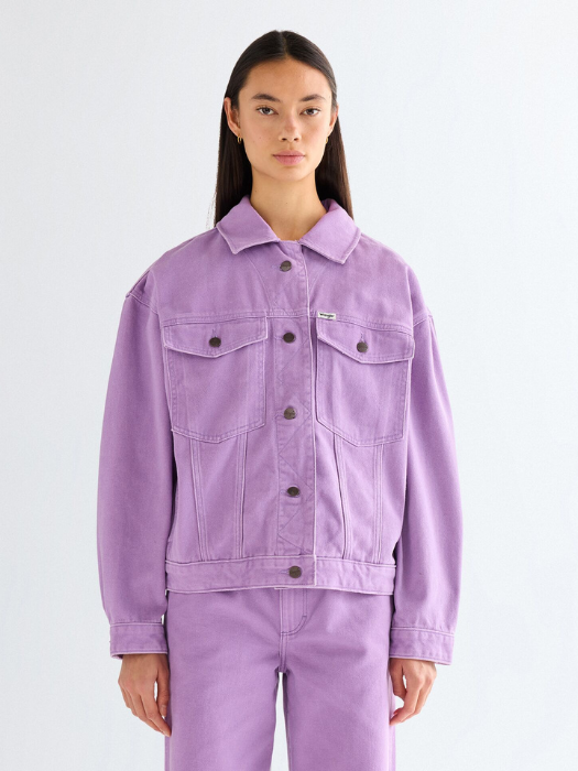 Geaca Mov Relaxed Femei [4]