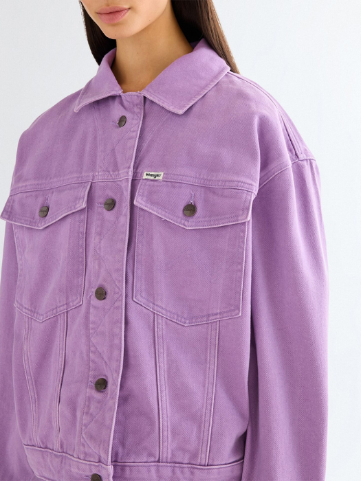 Geaca Mov Relaxed Femei [3]