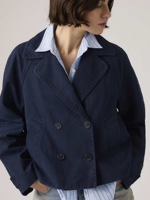 Женская Куртка Темно-Синяя Regular [2]