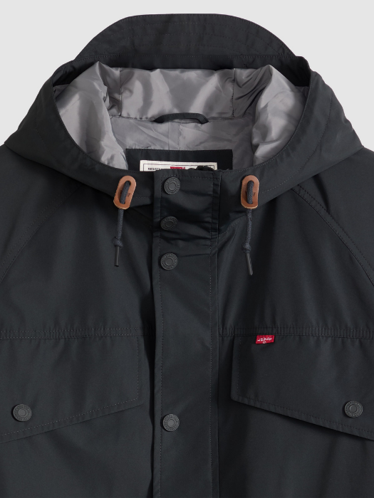 Geaca Neagra Relaxed Barbati [6]