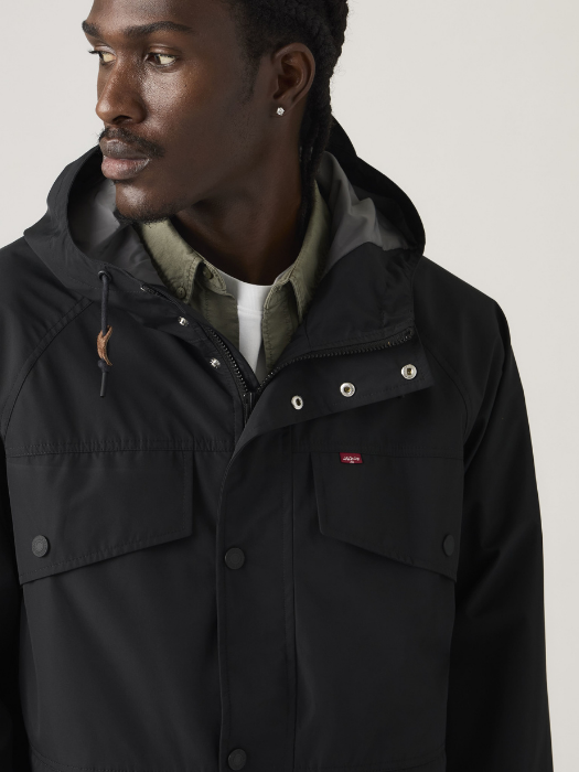 Geaca Neagra Relaxed Barbati [2]