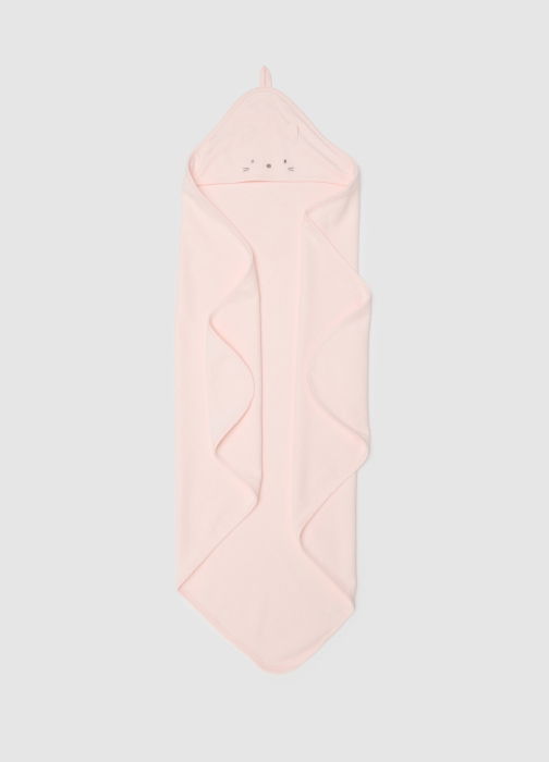 Халат Для Ванной Для Девочек Розовый 0-9 Месяцев [2]