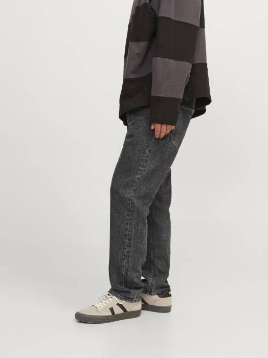 JACK&JONES Blugi Black Denim Alex Baggy Barbati [6]