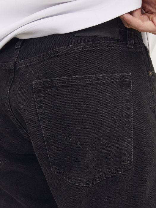 Jack Jones Мужские Джинсы Чёрные CHRIS Relaxed [5]