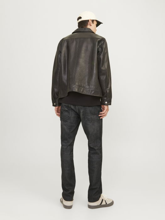 Jack Jones Blugi Gri Inchis CLARK Regular Barbati [2]