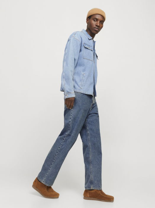 Jack Jones Мужские Джинсы Синие Alex Baggy [6]