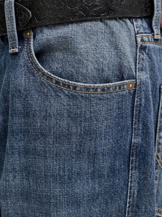 Blugi Navy Alex Baggy Barbati [6]