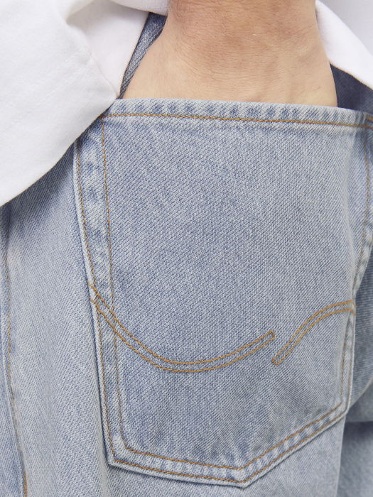 Jack Jones Мужские Джинсы Светло-Синие Alex Baggy [4]