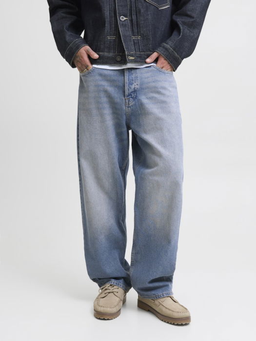 Jack Jones Blugi Albastri Alex Baggy Barbati [2]