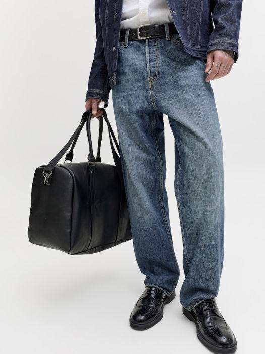 Blugi Navy Alex Baggy Barbati [4]