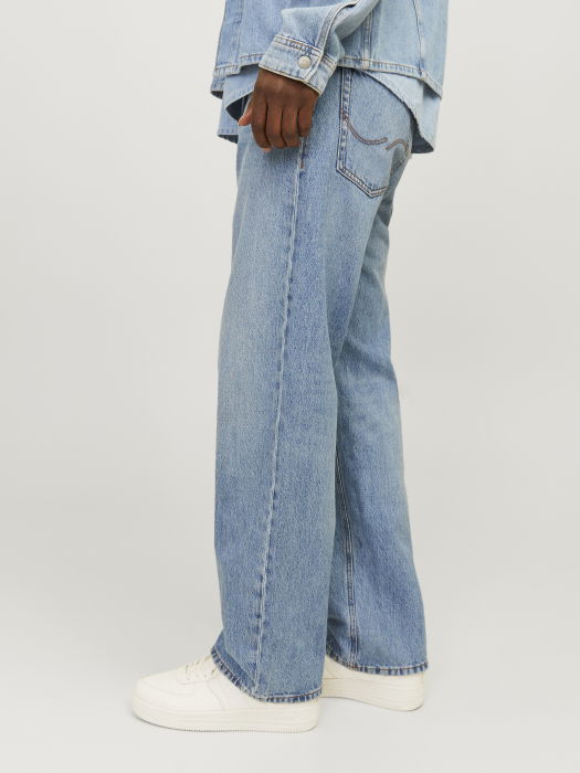 Jack Jones Blugi Albastri Deschisi Alex Baggy Barbati [3]