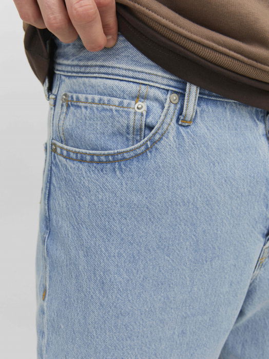 Jack Jones Мужские Джинсы Светло-Синие Alex Baggy [5]