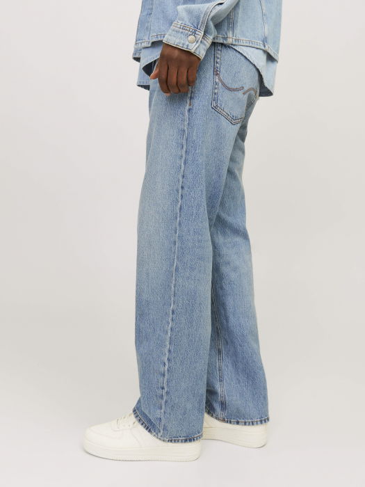 Jack Jones Мужские Джинсы Светло-Синие Alex Baggy [3]