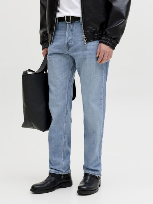 Jack Jones Мужские Джинсы Синие CHRIS Relaxed [4]