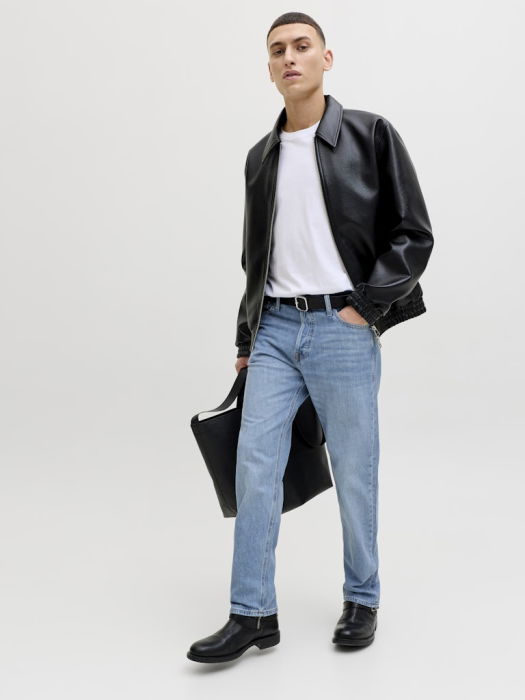 Jack Jones Мужские Джинсы Синие CHRIS Relaxed [2]