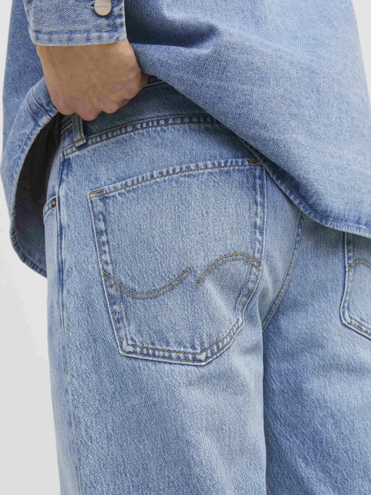 Jack Jones Blugi Albastri Deschisi Eddie Loose Barbati [5]