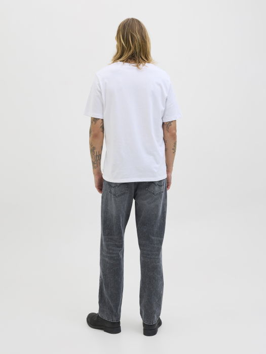 Jack Jones Мужские Джинсы Тёмные Серые Eddie Loose [4]