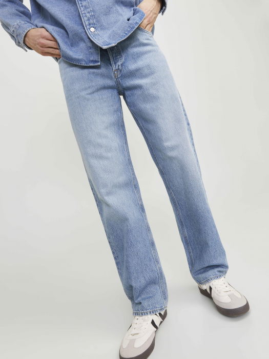 Jack Jones Blugi Albastri Deschisi Eddie Loose Barbati [8]