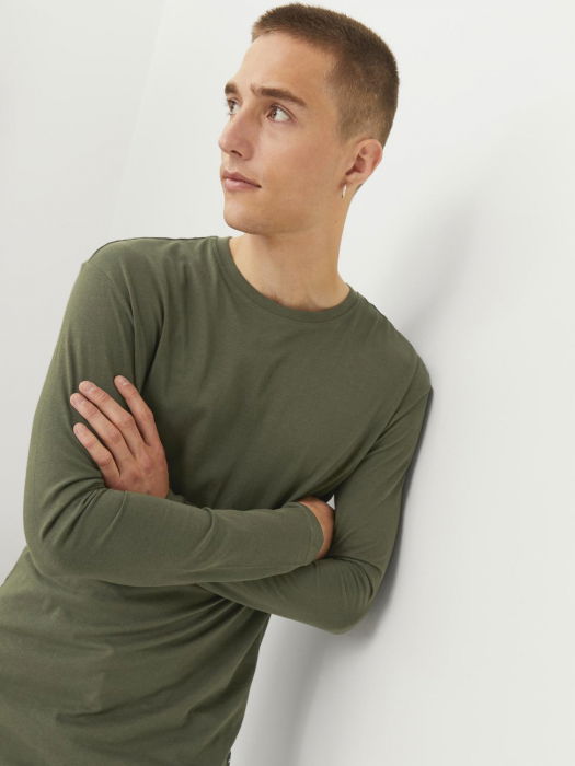 Jack Jones Bluza Verde Relaxed Barbati [2]